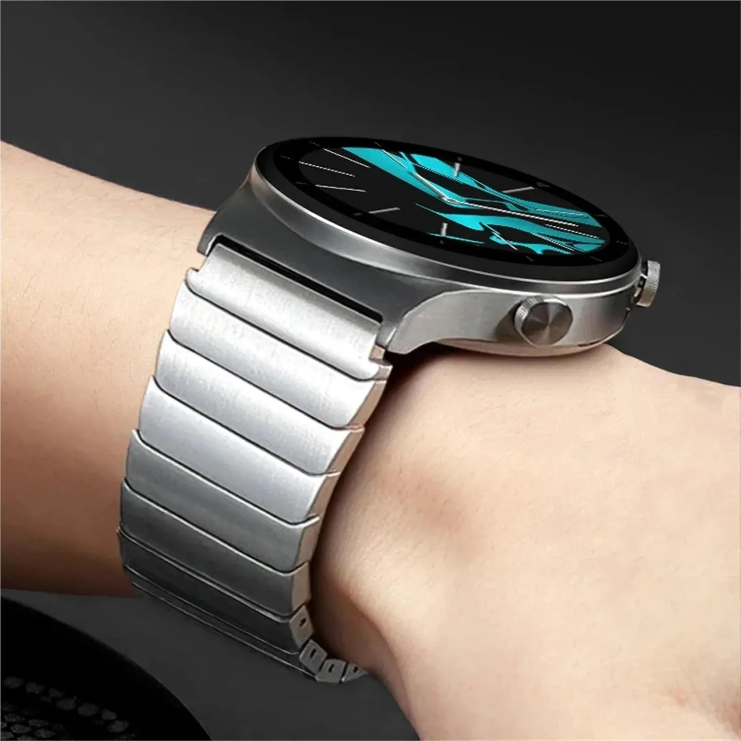 Replacement 22mm Strap Quick Disassembly overirrigation weakness Universal Watch Strap Stainless Steel Band Metal 