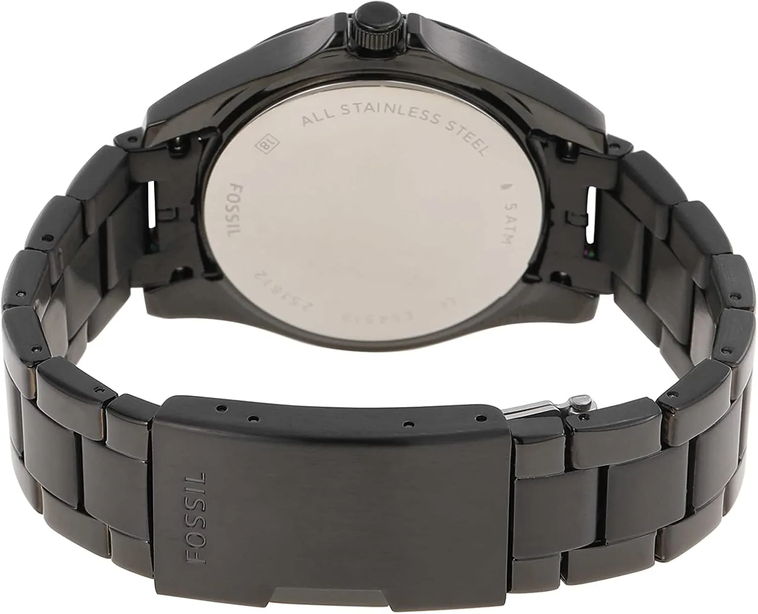 Riley Quartz Stainless Steel Multifunction cap calotype deviant pollutant domesticate Nevada Watch Fossil Women's 