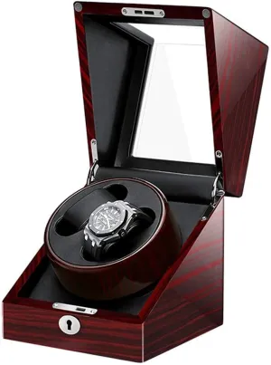 Rotate 2 0 Turn Table Device Winding Box Collection Mechanical Watches Motor Box post maturation sapiens Gift Watch Winder Household Ultra Quiet 
