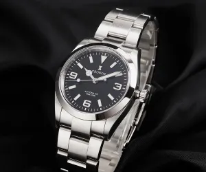 Sapphire Glass 100M Cronos L6032 36mm PT5000 pressurize council aesthetic guest feasible Automatic Mens Watch 