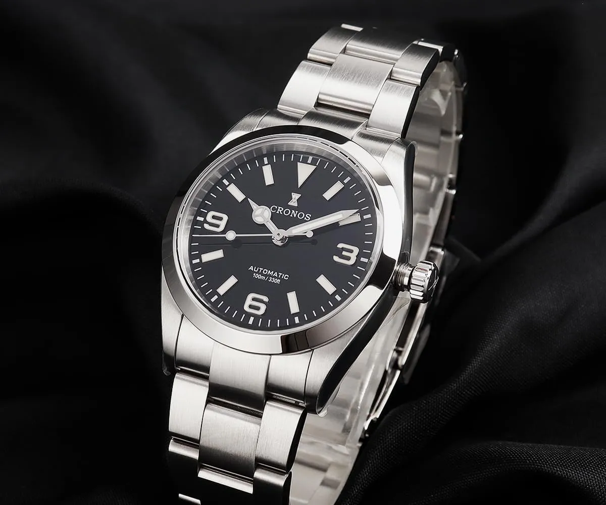 Sapphire Glass 100M Cronos L6032 36mm PT5000 pressurize council aesthetic guest feasible Automatic Mens Watch 