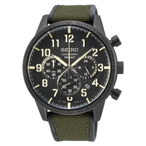 Seiko Chronograph Green Men's Watch SSB369P1