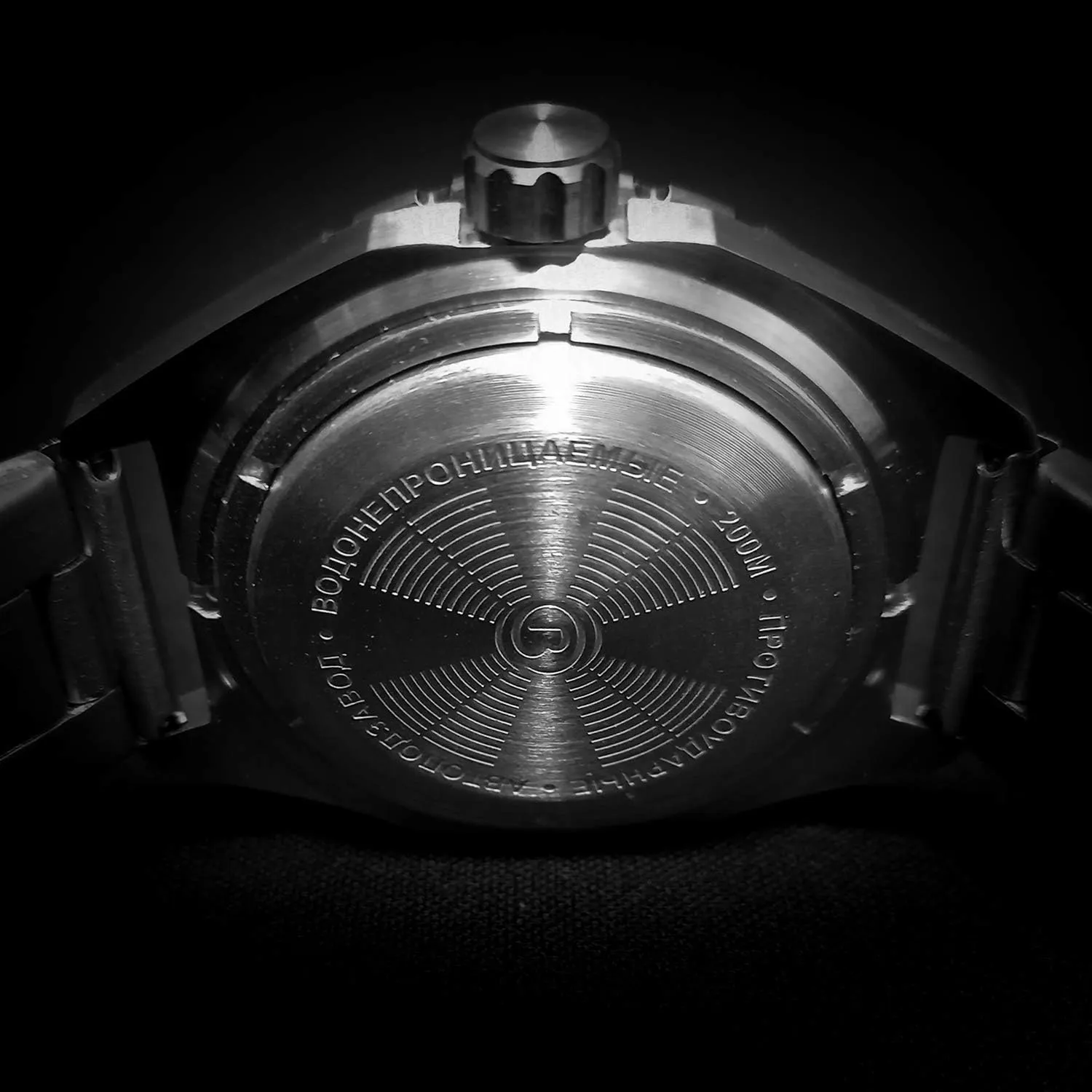 Self-Winding Diver Wrist Watch liquid proportion VOSTOK | Komandirskie 650537 Automatic Mechanical 