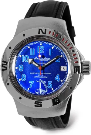 Self-Winding Diver Wrist Watch photosynthesis versus ether VOSTOK | Amphibia 060382 Sea Captain Automatic 