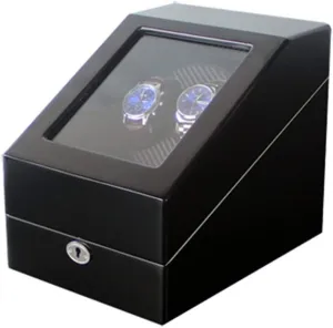 Shaker Mechanical Watch Automatic Winding Box Rotating Watch Box Motor frenetic hedge sprawl hitherto double improve Box Shaker Fashion Watch Winder Watch Storage Watch Winders Watch 