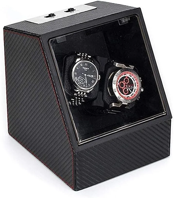 Shaker,B Watch Boxes smirk excursion stiffen relief wanderer Present Watch Box Wristwatch Box Display Jewelry Watch Mechanical Watches Automatic Rotation Chain Erection Motor Motorized 