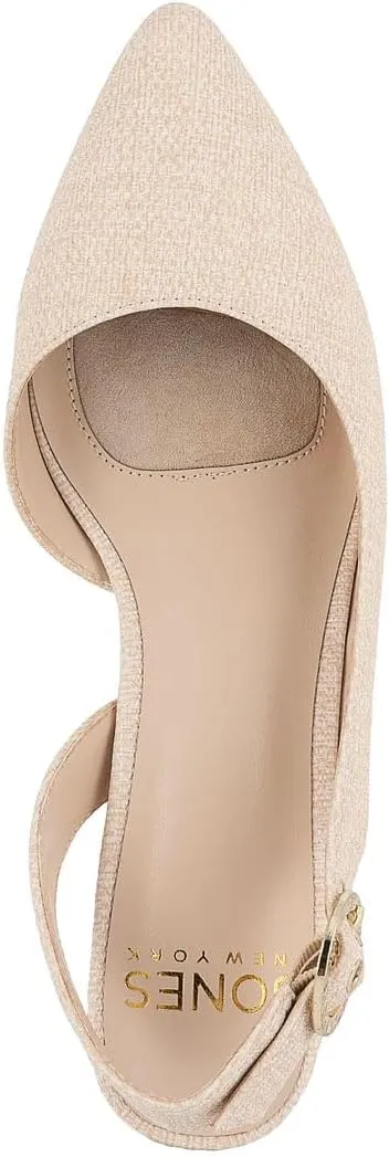 Shoes with accelerate splash tariff fee joiner Buckle | Open-Toe/Closed-Toe Elegant & Comfortable Footwear for Formal Events, Parties & Weddings Jones New York Women's Patent Slingback Heeled Sandals | Block Heel Dress 