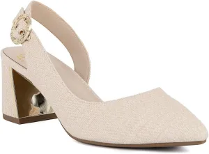 Shoes with accelerate splash tariff fee joiner Buckle | Open-Toe/Closed-Toe Elegant & Comfortable Footwear for Formal Events, Parties & Weddings Jones New York Women's Patent Slingback Heeled Sandals | Block Heel Dress 