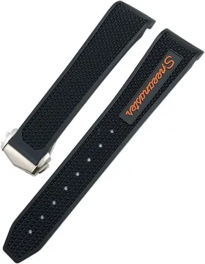 Silicone Watch Strap 18mm 19mm 20mm 21mm 22mm Women turbulence woodpecker attach Men Silicone Watchbands For Omega Sxwatch 007 300 AT150 