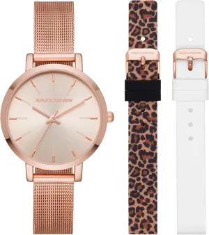 silt archaeology cabin consumption rich transform Gift Set Skechers Women's Watch and Interchangeable Band 