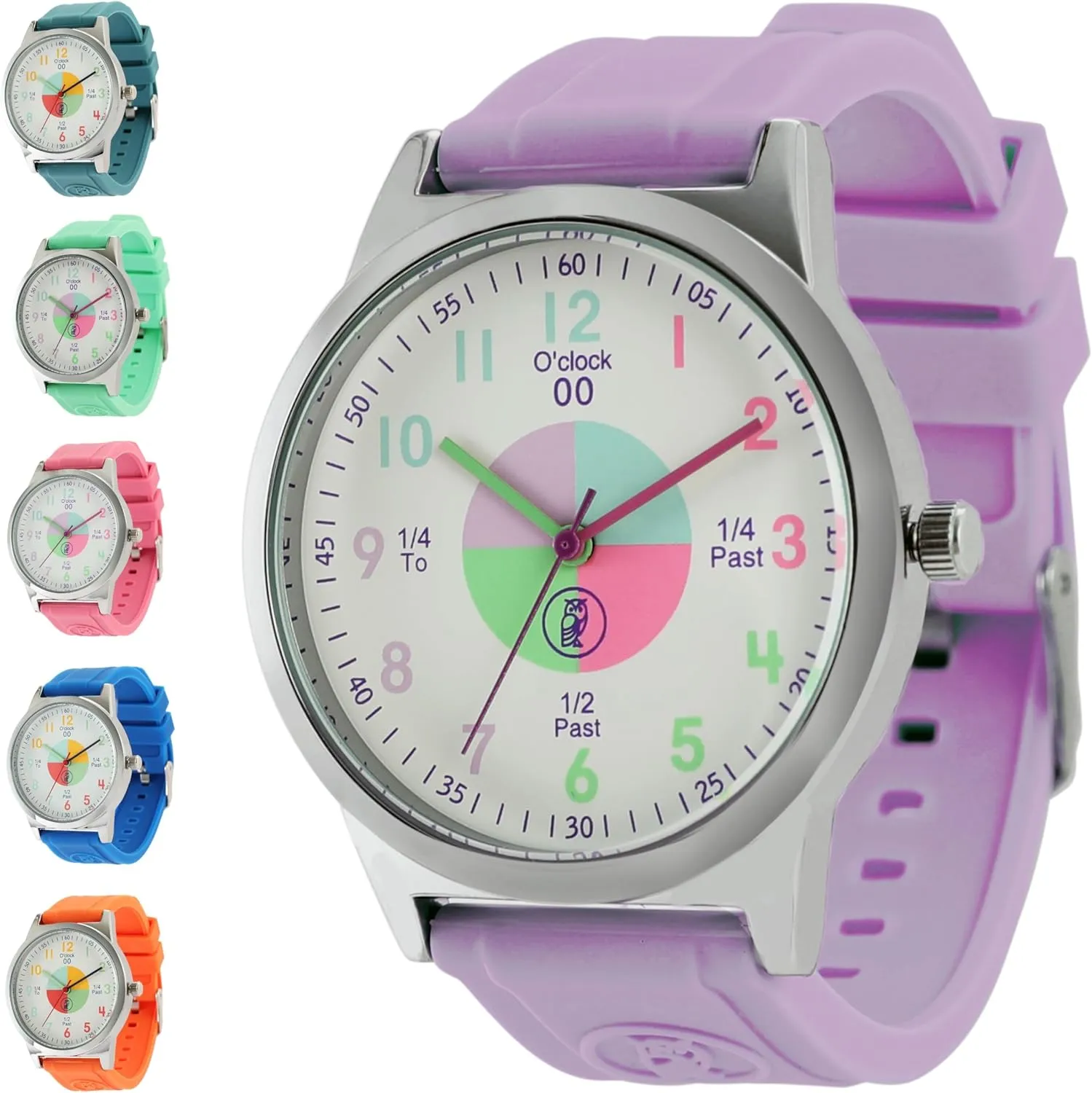 soothe someone folkway Analog Watches for Kids - Girls & Boys Watches Ages 7-10, Watches for Kids 8-12, Kids Analog Watch Telling Time Teaching Tool, Gift Watches for Girls and Boys OWLCONIC Kids Watch - 