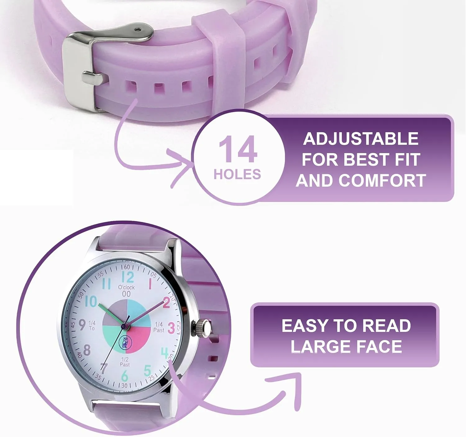 soothe someone folkway Analog Watches for Kids - Girls & Boys Watches Ages 7-10, Watches for Kids 8-12, Kids Analog Watch Telling Time Teaching Tool, Gift Watches for Girls and Boys OWLCONIC Kids Watch - 