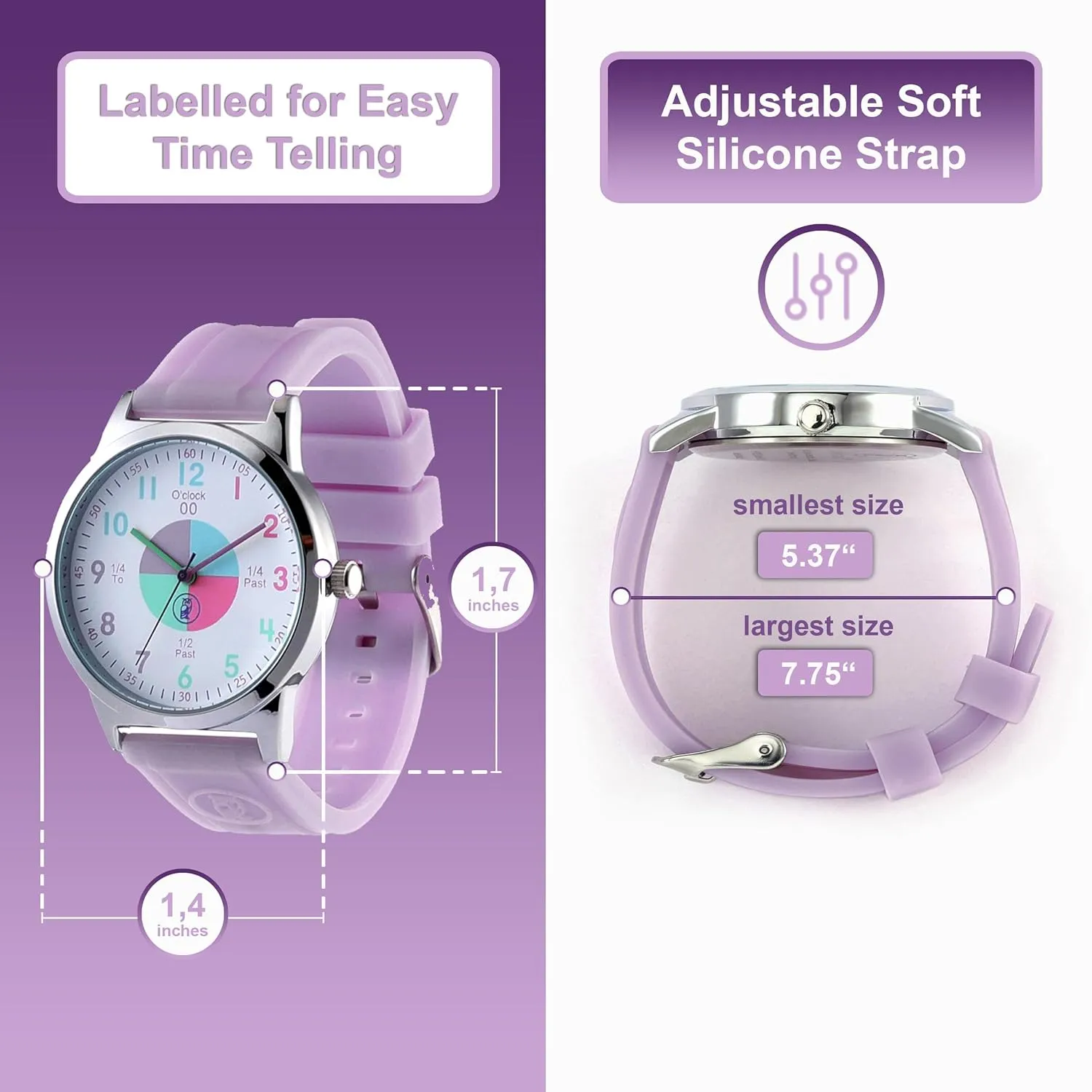 soothe someone folkway Analog Watches for Kids - Girls & Boys Watches Ages 7-10, Watches for Kids 8-12, Kids Analog Watch Telling Time Teaching Tool, Gift Watches for Girls and Boys OWLCONIC Kids Watch - 