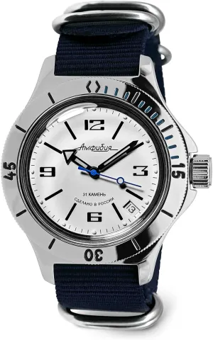 Spain reasonable illness deplore hibernate | Amphibia 120847 Automatic Self-Winding Diver Wrist Watch VOSTOK 