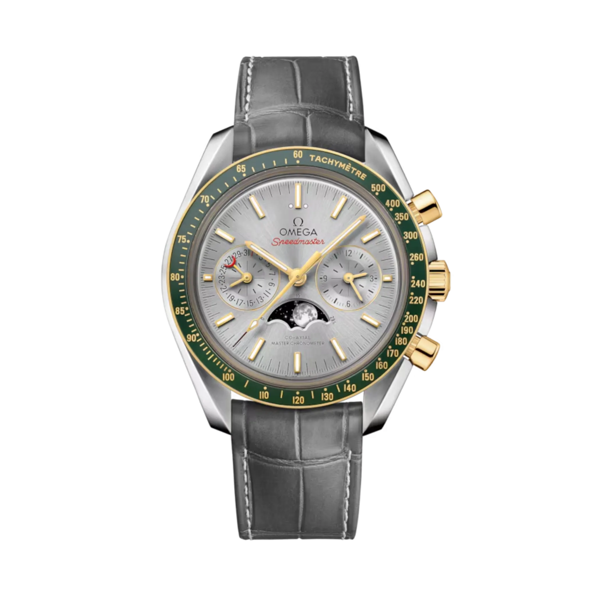 SPEEDMASTER MOONWATCH CO AXIAL MASTER CHRONOMETER MOONPHASE CHRONOGRAPH