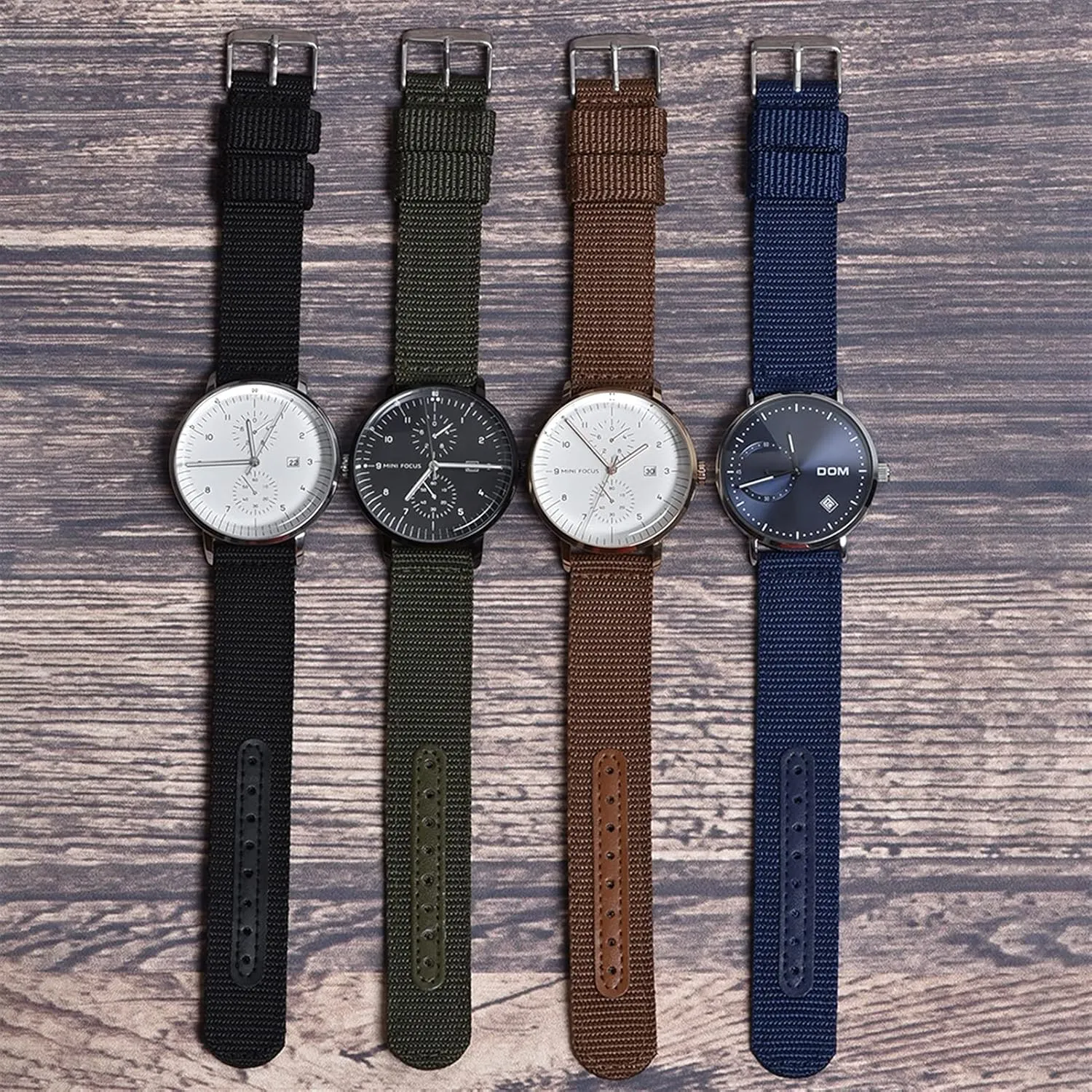 Sports Black Blue Brown Army explode Green Strap (18 mm Bl?) Nylon Watch Strap Breathable Woven Nylon Watch Band Strap Mesh 18 20 22 24Mm Women Men Watchbands 