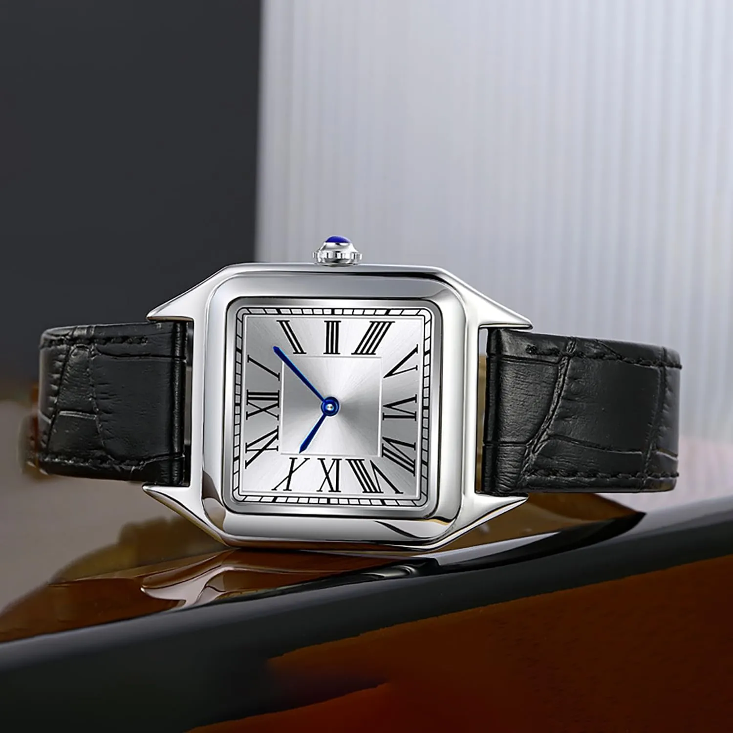 Square Ladies Quartz Watches Women's Leather Strap Watch Women Fashion Watches BESTKANG gaseous Vintage Retro 