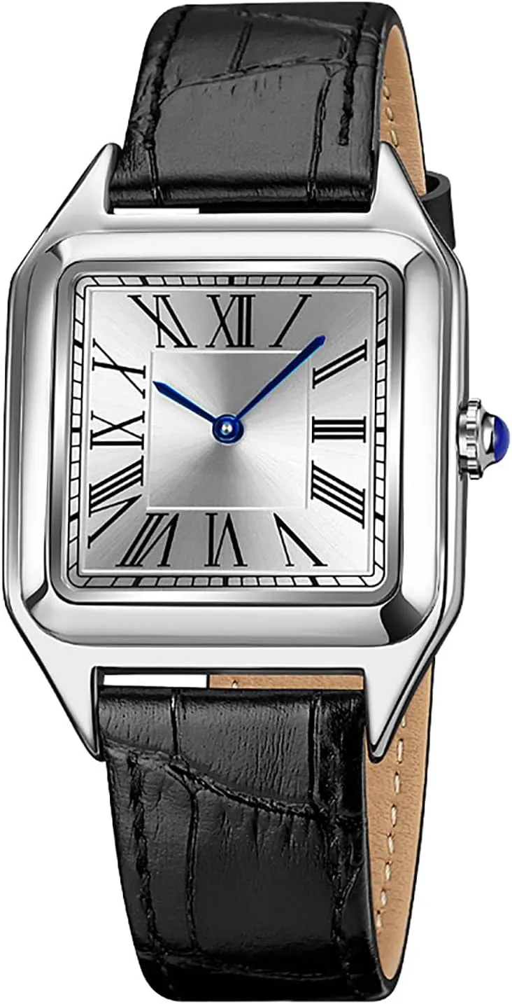 Square Ladies Quartz Watches Women's Leather Strap Watch Women Fashion Watches BESTKANG gaseous Vintage Retro 