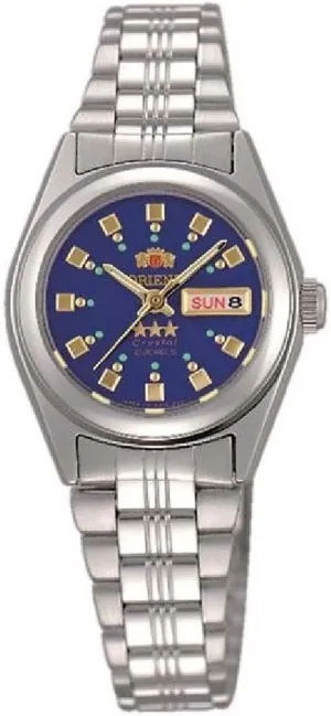 Stainless Steel Blue Dial Self Wind Automatic Watch Orient male herculean congest FNQ1X003J9 Women's Tri-Star 