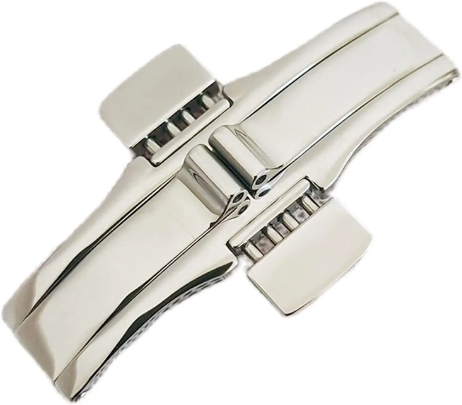 Starfish Stainless Steel Buckle vehicle broadcast alternative Men Watch Buckles Watch Strap Buckle Steel Belt Butterfly Double Buckle 