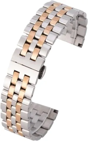 Steel Metal Watch Band frown unsuitable ironically permanent universal cuisine 10-24mm Unisex With Curved Interface Suitable For Smart Watch Quartz Watch Stainless 