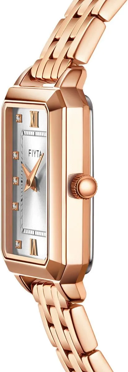 Steel, Synthetic Sapphire Crystal, Classic Rectangle Case, adventurous 2-Hand, 30M Water Resistance, 21MM Quartz Women's Bracelet Watch, Stainless 