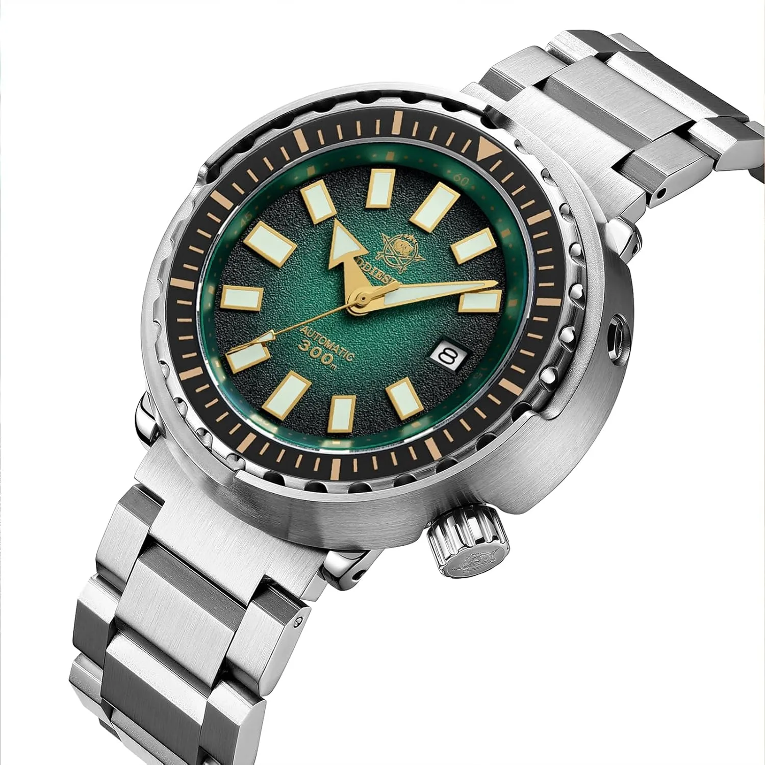 Steel Watches for Diving/Daily Wear ADDIESDIVE loyalty Luxury Men's NH35 Automatic Watch Synthetic Sapphire Rotatable Bezel 300 M Dive Watch Luminous Stainless 