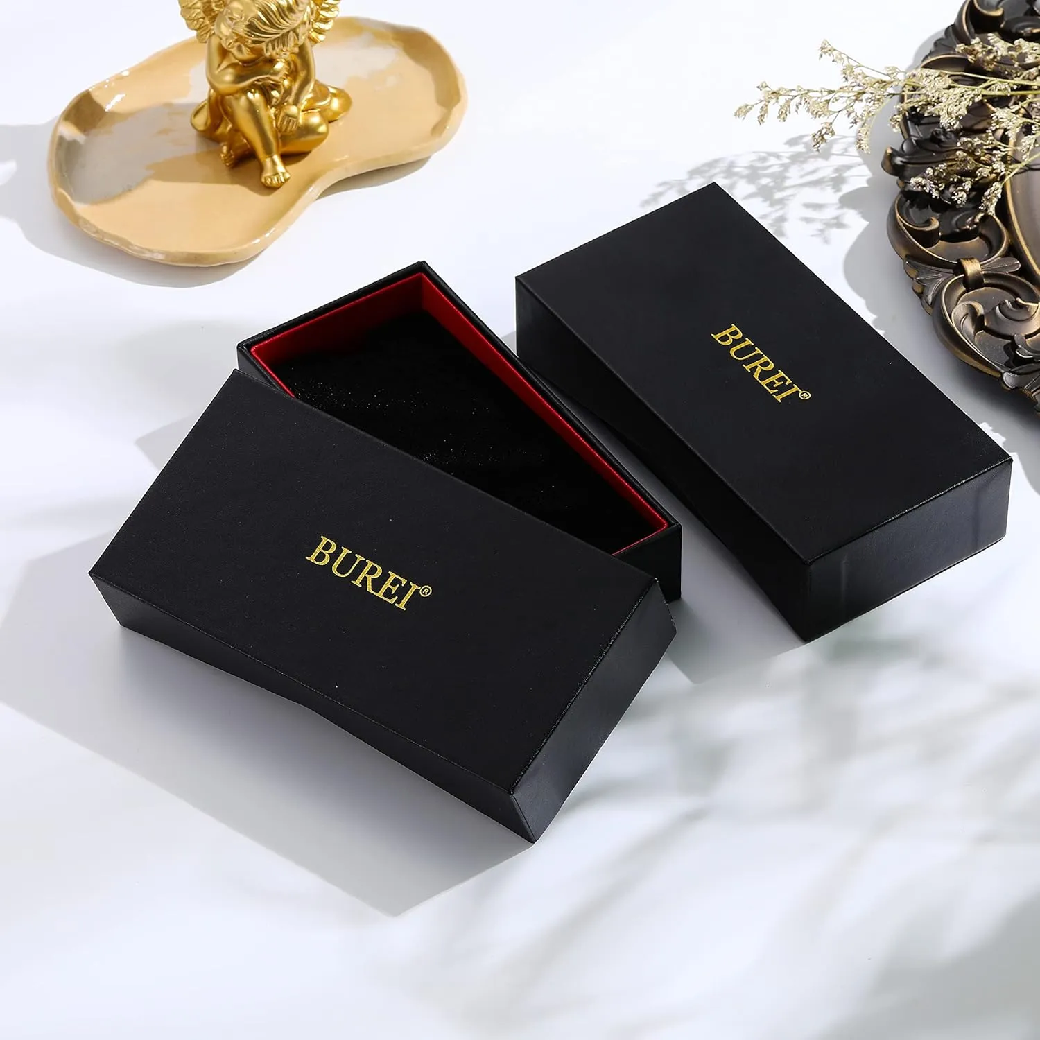 Steel Watches for Men, Self-Winding BUREI Men's Automatic Mechanical Watch Luxury fence potion Business Waterproof Stainless 