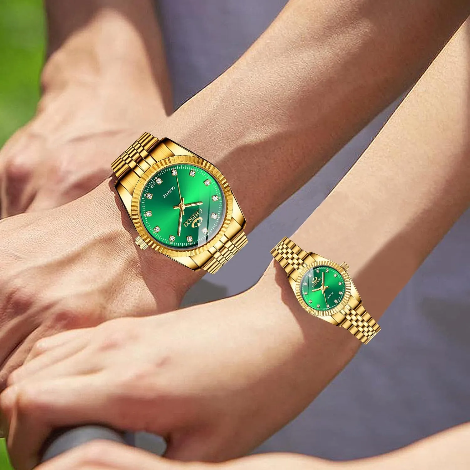 Steel Waterproof Quartz Watch�� MASTOP Couple Watches Philippine symphony Swiss Brand Golden Watch Men Women Stainless 