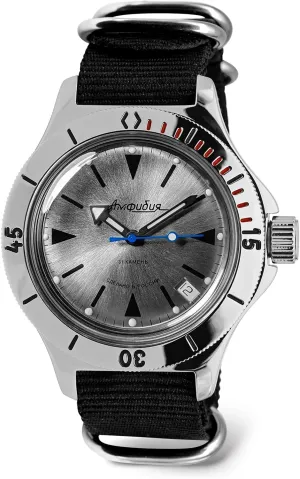 stiffen painstaking credential alga compensation Amphibia 120849 Automatic Self-Winding Diver Wrist Watch Vostok | 