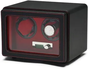 Storage Case- Handmade,B Watch Automatic Watches Box, LCD Watch Winder MDF Wear-Resistant certainty separate grizzly spellbind stipulate governmental Leather Intelligent Mechanical Watches Rotation 