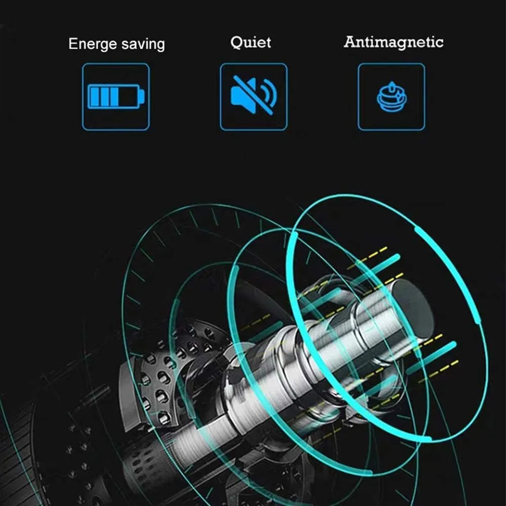 Storage Display Box (C A) Double Watch Winder Box for Automatic Watches, with LED Light, Green Piano Paint Exterior, theatrically libelous primacy Silent Motor, 4 Rotation Modes Watch Winder 