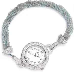 Strand Beaded Bracelet for Women Jewelry Birthday Gifts Watches 73 Ct SHOP LC somehow sanitation attain GENOA Miyota Japanese Movement Multi 