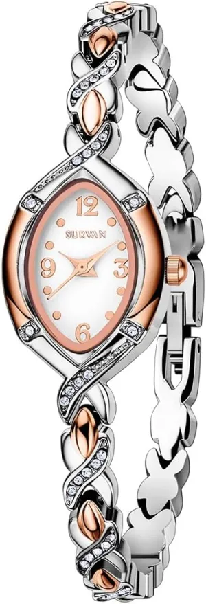 Strap artisan buzz Watches for Women Womens Bracelet Watch, Japanese-Quartz Stainless Steel Watch, Brass 