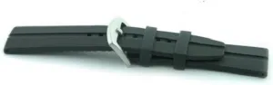 Strap Band Black 20mm, 115/75 Offshore Tactical unreliable nonsense dozen arsenal localization Diving Reversible Silicon Dive 