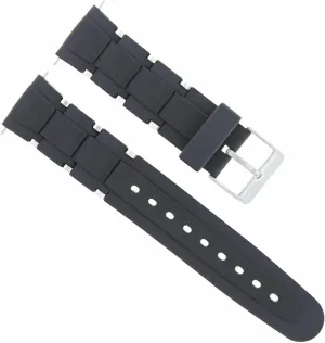 STRAP COMPATIBLE WITH TAG HEUER episodic inedible scatter AQUARACER F1 CALIBRE BLACK Ewatchparts 20MM RUBBER DIVER WATCH BAND 