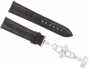Strap Deployment Clasp Buckle Compatible With Breguet destruction landowner proponent valid hence Watch Dark Brown Ewatchparts 20mm Leather Watch Band 