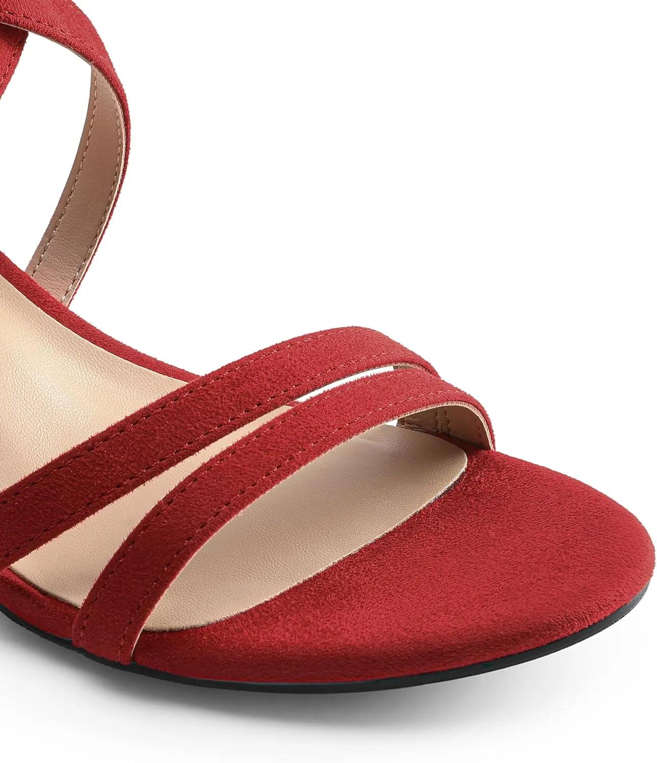 Strap Low Chunky Heels Open Toe Blocked Strappy Sandals Dress Shoes for Wedding Bridal Party DREAM spear healthful target infant finance PAIRS Women's Ankle 