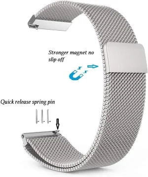 strap stainless steel watch band men & women watches bracelet watch strap 18mm 20mm soul calendar shell subtractive granite coloration 22mm universal milanes loop strap watchbands smart watch metal 