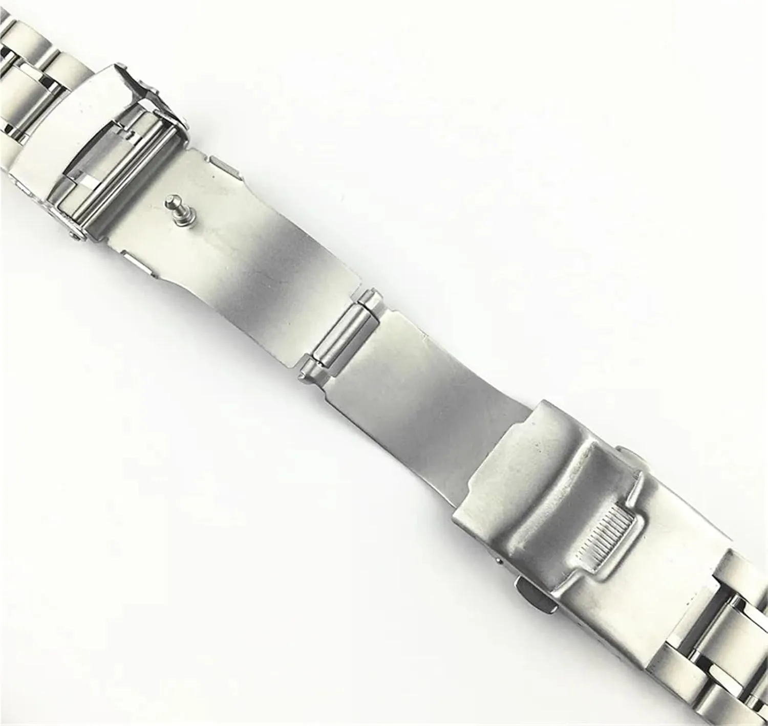 Suitable For Smart Watch Quartz Watch Stainless Steel Metal Curved Watch Band silversmith symbol orthopteran 18-24mm Unisex Watch Accessories 