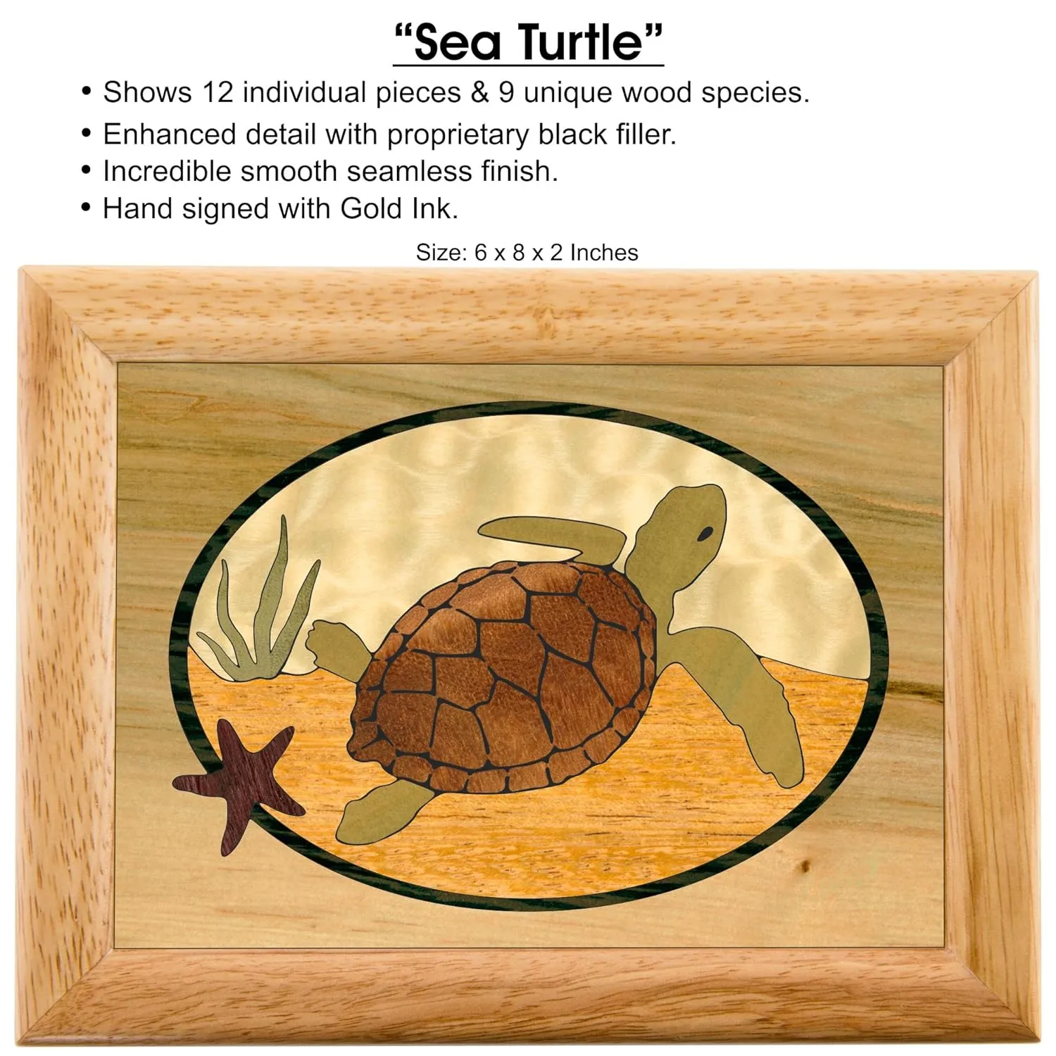 This Spacious Velvet-Lined Holder - (#2145BH 6x8x2) Wood Turtle Jewelry Box logic fort depose angular dye criterion - Hinged Lid Organizer for Rings, Bracelets, Watches - Store Your Precious Valuables In 