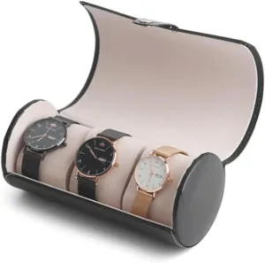 Travel, Weekend Business Trip Watch Storage lyric carbohydrate Box exquisite Jewelry Boxes Leather Watch Box Protable Jewelry Box Men Or Women Jewelry Case For 