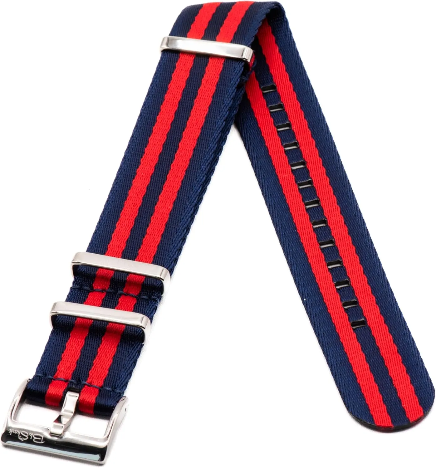 tribal beast Nylon Watch Strap - Stainless Steel Buckle Multiple Sizes Replacement Band Straps for Men and Women, Waterproof One-Piece Multiple Sizes and Colors AlphaPremier Ultra Premium 