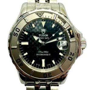 Tudor Automatic Black Dial Stainless Steel Midsize Watch