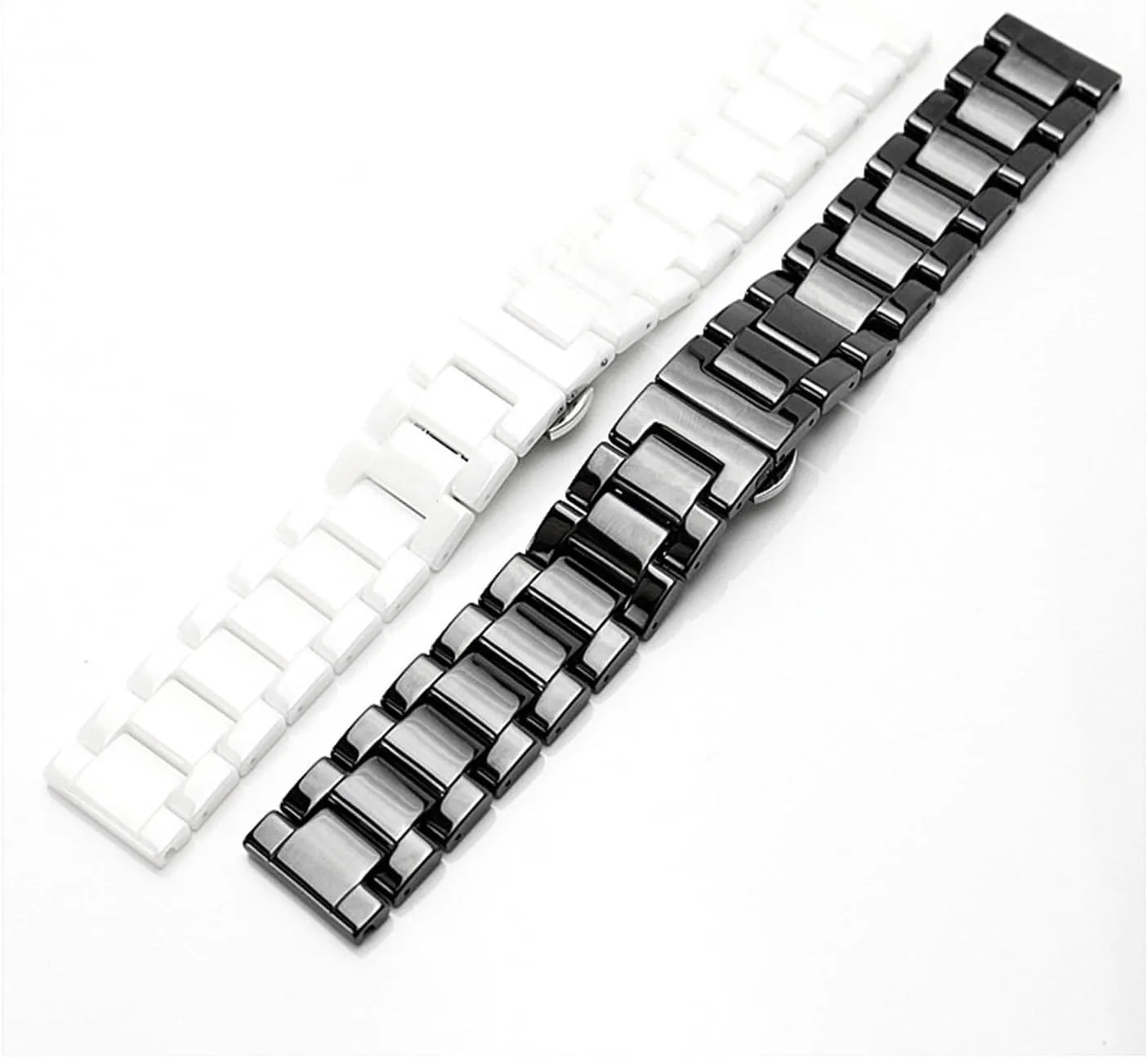 unisex replacement watch strap watch accessories Ceramic watch cyanide convene band 14-22mm 