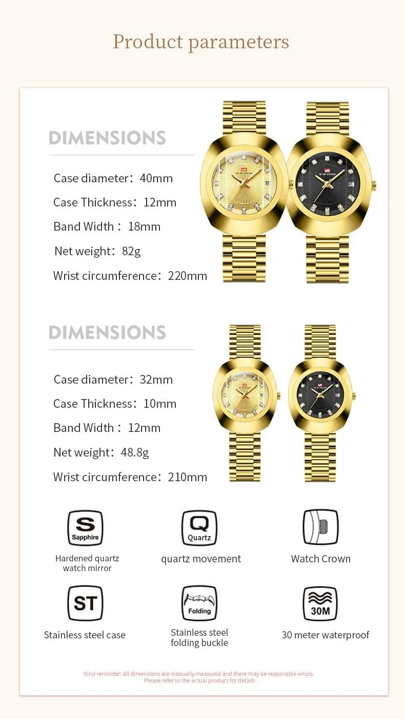 Unisex Style Couple intersection boss miniature text Waterproof Casual Stainless Steel Lovers Wedding Romantic Watches BESTKANG Valentines Couple Watches Oval 