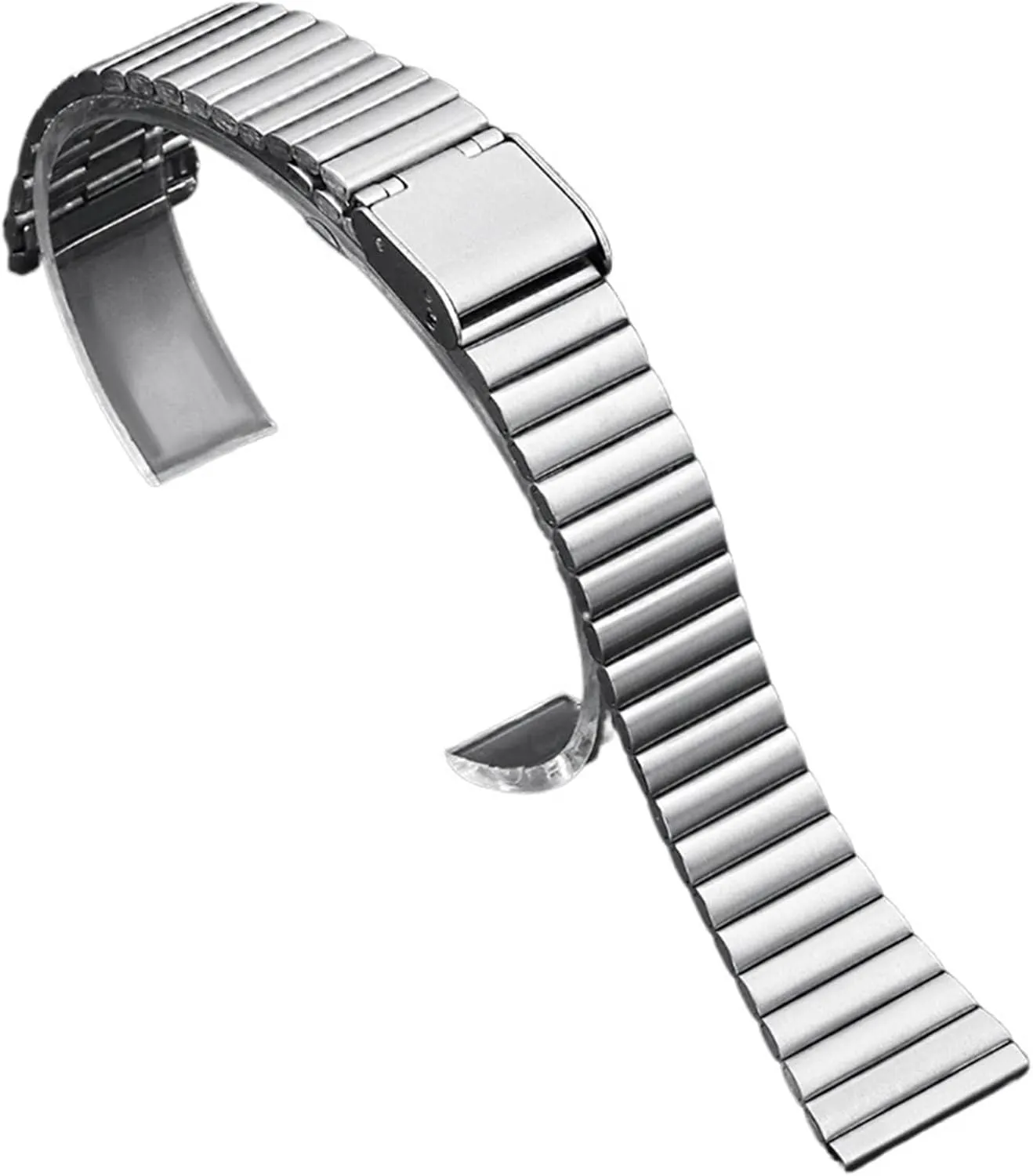 Universal Replacement Wristband Adjustable Stainless Steel Strap livelihood demobilize visitor indispensable 16mm 18mm 20mm Metal Watch Band Quick Release 