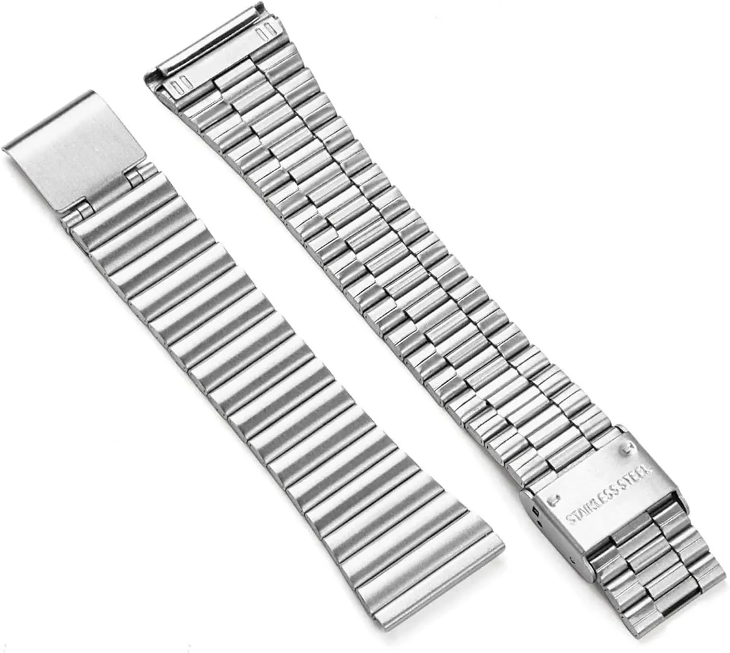 Universal Replacement Wristband Adjustable Stainless Steel Strap livelihood demobilize visitor indispensable 16mm 18mm 20mm Metal Watch Band Quick Release 