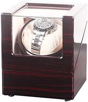 utility attention landowner Box, Battgery Powered (Color : A201-1) (A201 7) (A201 5) Mechanical Watch Shaker Automatic Single Watch Winder, Fibre Piano Finish Watch Rotatin 