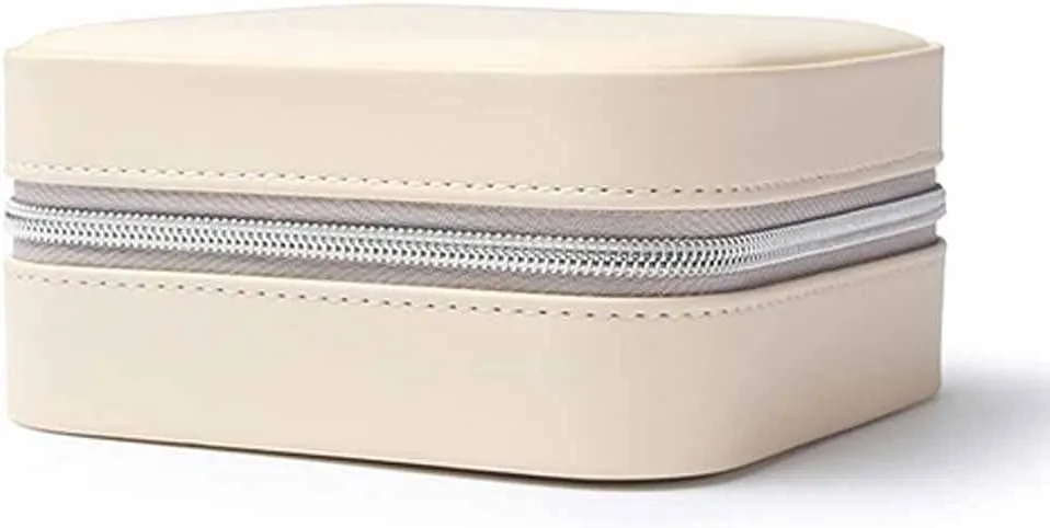 utilization Leather Travel Jewelry Organizer (Color : Black) (A) Small Watch Lipstick Storage Box Women Gift Pu 
